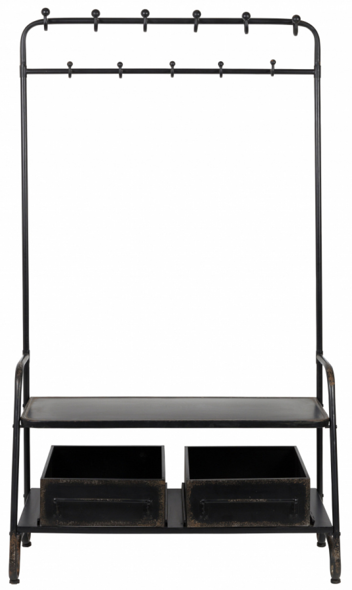 Kleiderständer 'Lucius' - Schwarz