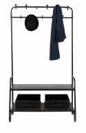 Kleiderständer \'Lucius\' - Schwarz