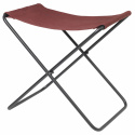 Hocker \'Nola\' - Leinwand / Eisen