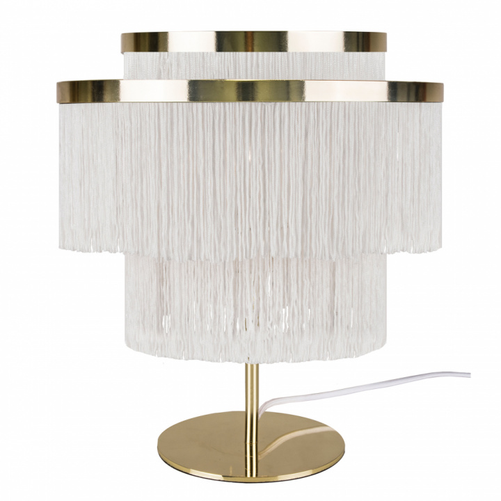 Tischlampe 'Frans' - Weiß