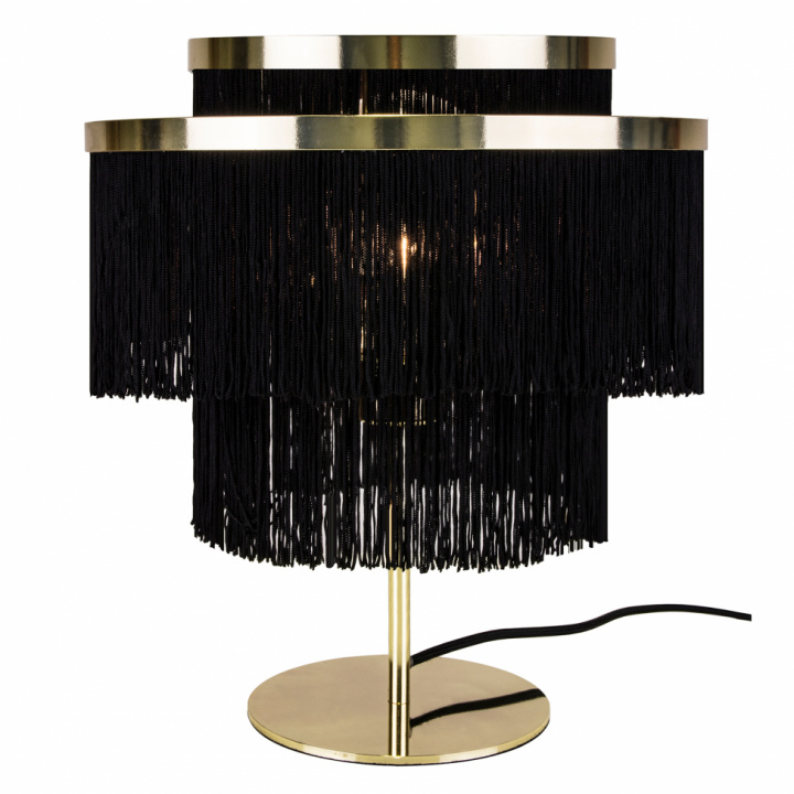 Tischlampe 'Frans' - Schwarz