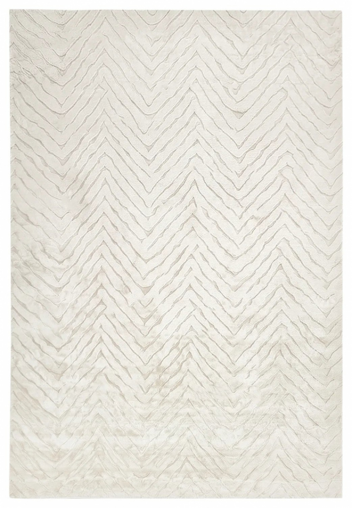 Hochflorteppich \'Wren\' 160x230cm - Weiß in der Gruppe Einrichtung / Teppiche / Kurzflor Teppiche bei Reforma (7350118817138)