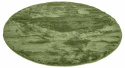 Runder Teppich \'Aranga Super Soft\' 120cm – Oliv