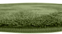 Runder Teppich \'Aranga Super Soft\' 120cm – Oliv
