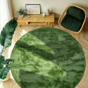 Runder Teppich \'Aranga Super Soft\' 240cm – Oliv