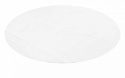 Runder Teppich \'Aranga Super Soft\' 160cm – Weiß