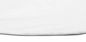 Runder Teppich \'Aranga Super Soft\' 160cm – Weiß