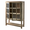 Vitrine \'Riko\' 160cm - Recyclingholz