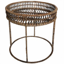 Ziegeltisch \'Raffles\' - Rattan
