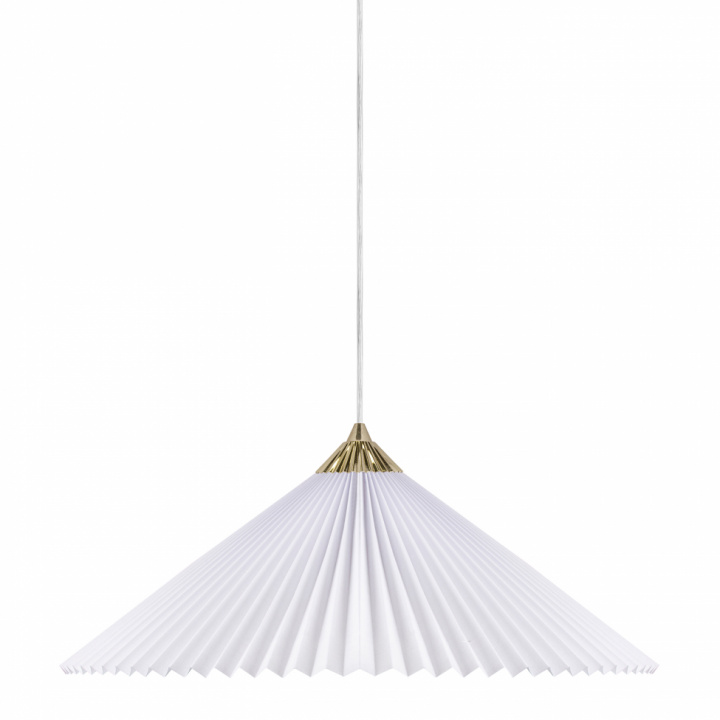 Deckenleuchte 'Matisse' - Wei§ / Messing