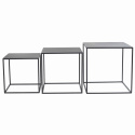 Couchtisch 3 Stück - Metall