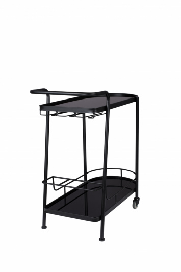 Servierwagen 'Guilia' - Schwarz
