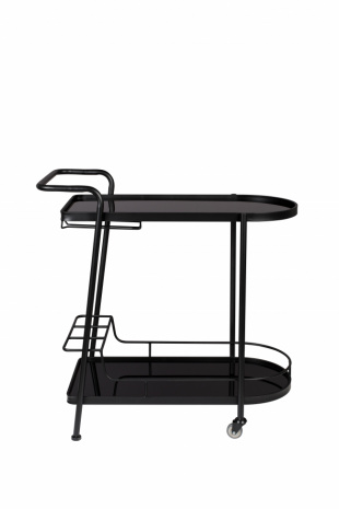 Servierwagen 'Guilia' - Schwarz