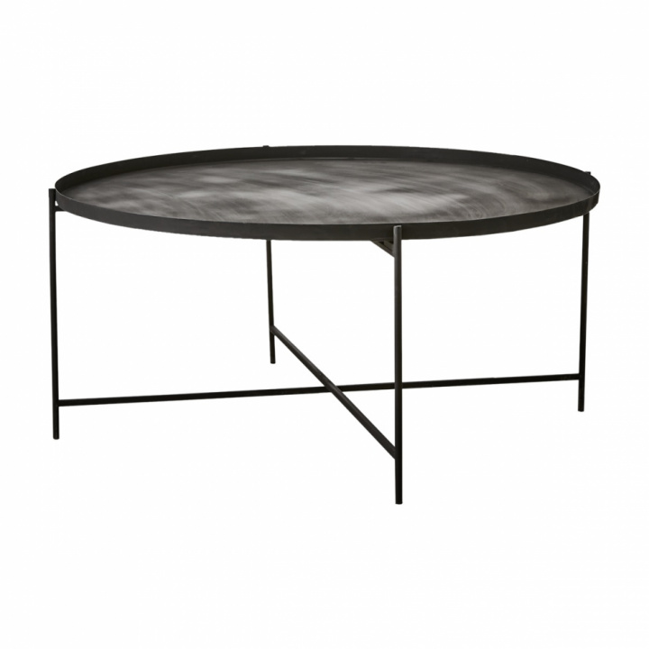 Couchtisch \'Thomas\' - Schwarz/Eisen in der Gruppe Möbel / Tische / Couchtisch bei Reforma (797-031-05)