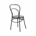 Stuhl \'William\' - Dunkelgrau