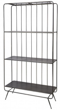 Bücherregal \'Industrial\' 1 - Grau