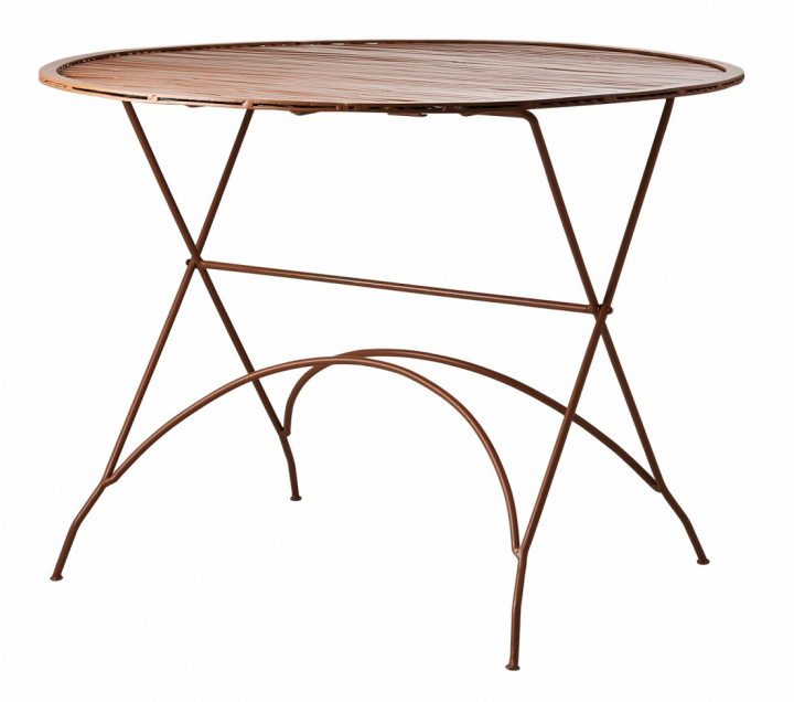 Tisch \'Visby\' Rund 61cm - Orange in der Gruppe Möbel / Gartenmöbel / Gartentisch bei Reforma (797-731-03)