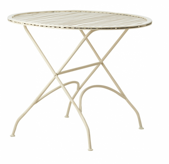 Tisch \'Visby\' Rund 61cm - Weiß in der Gruppe Möbel / Gartenmöbel / Gartentisch bei Reforma (797-731-05)