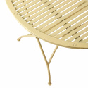 Tisch \'Visby\' Rund 61cm - Gelb