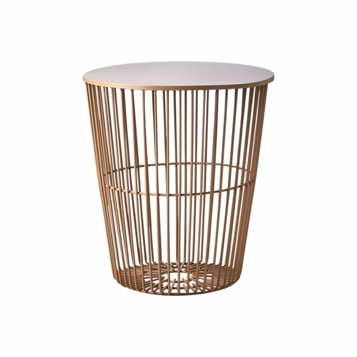 Couchtisch/Korb \'Marstrand\' rund 40cm - Pfirsich in der Gruppe Möbel / Tische / Couchtisch bei Reforma (797-751-02)