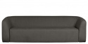 Sofa \'Sloping\' Grau/Schwarz