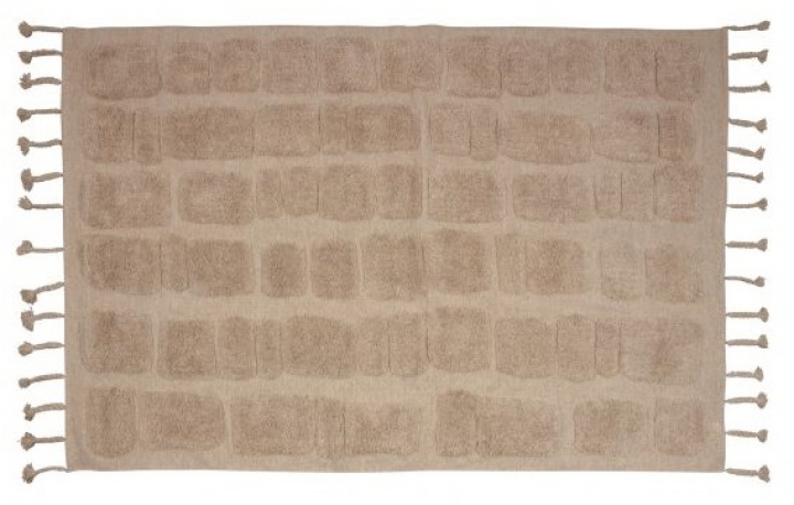 Teppich \'Bricks\' Beige 170x240cm in der Gruppe ZIMMER / Schlafzimmer / Teppiche bei Reforma (801273-B)