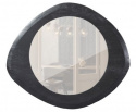 Spiegel \'Enclose\' 50x44cm - Schwarz 