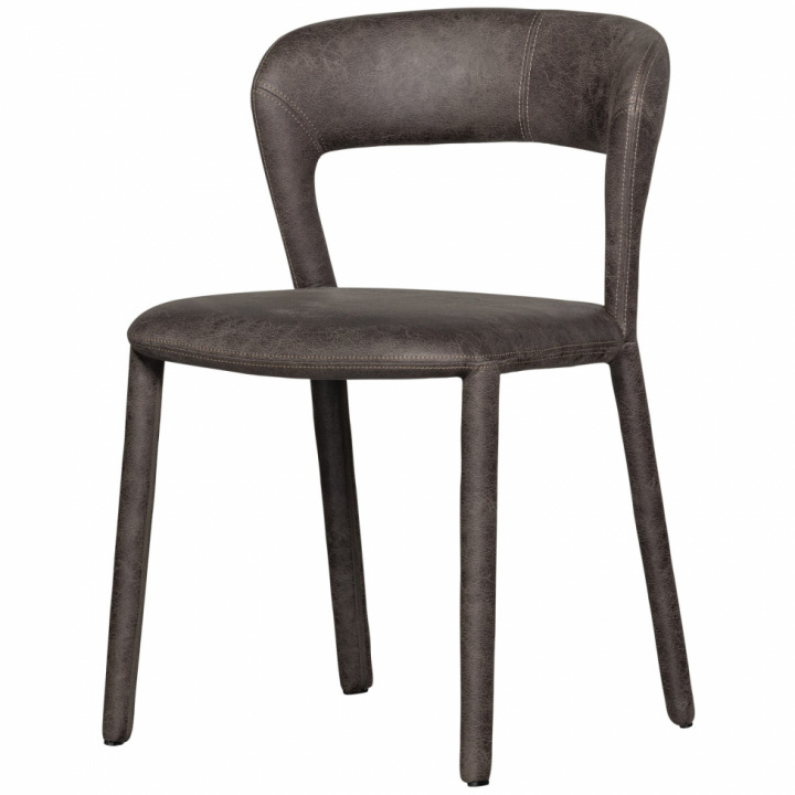 Stuhl \'Noble\' - Schwarz-Grau in der Gruppe Möbel / Stühle und Polstermöbel / Stühle bei Reforma (801419-G)