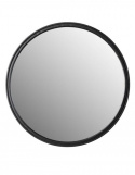 Spiegel \'Matz\' - Rund Schwarz