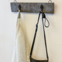 Hakenleiste 2 Haken - Vintage Grau