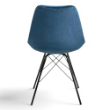 Stuhl \'Eris\' - Blau/Schwarz