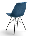 Stuhl \'Eris\' - Blau/Schwarz