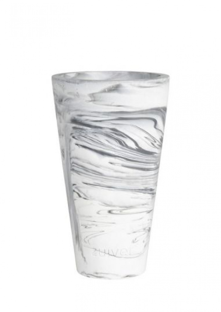 Vase \'Conic\' - Schwarz/Wei S in der Gruppe ZIMMER / Wohnzimmer / Vasen bei Reforma (8200058)