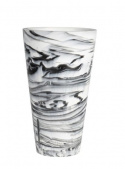 Vase \'Conic\' - Schwarz/Weiß M