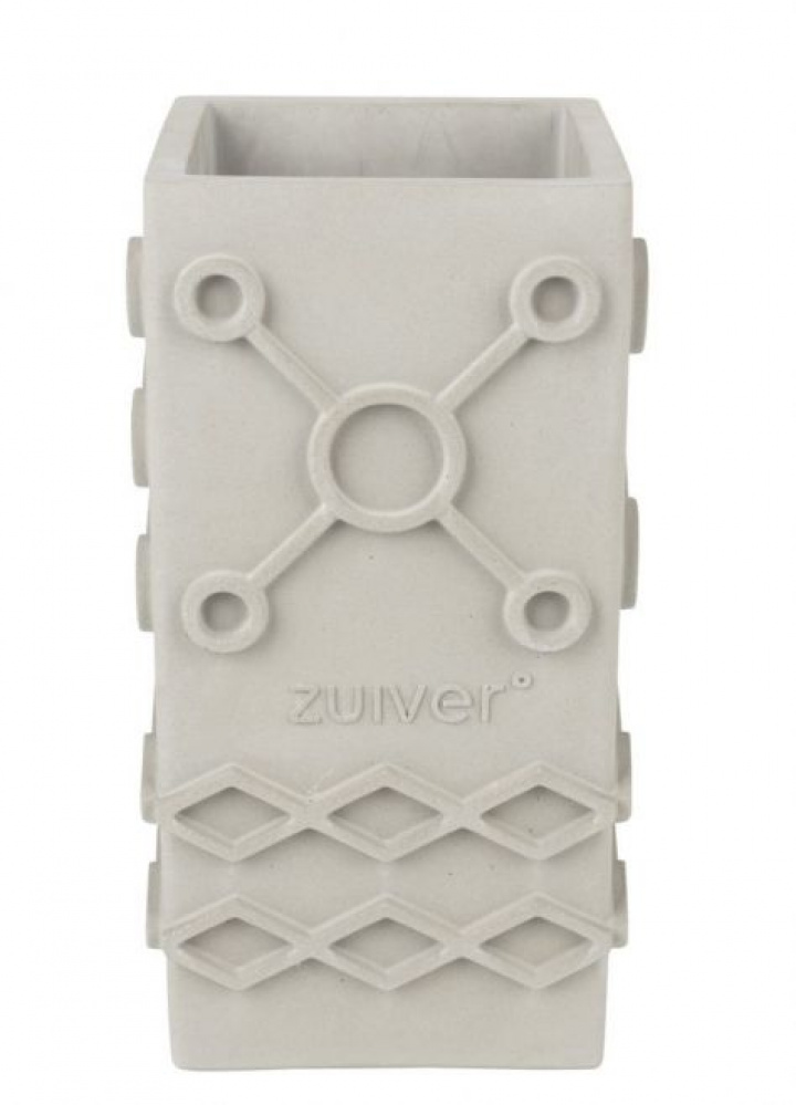 Vase \'Graphic Square\' - Grau in der Gruppe Einrichtung / Dekoration / Töpfe bei Reforma (8200063)