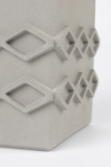 Vase \'Graphic Square\' - Grau
