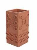 Vase \'Graphic Square\' - Terra