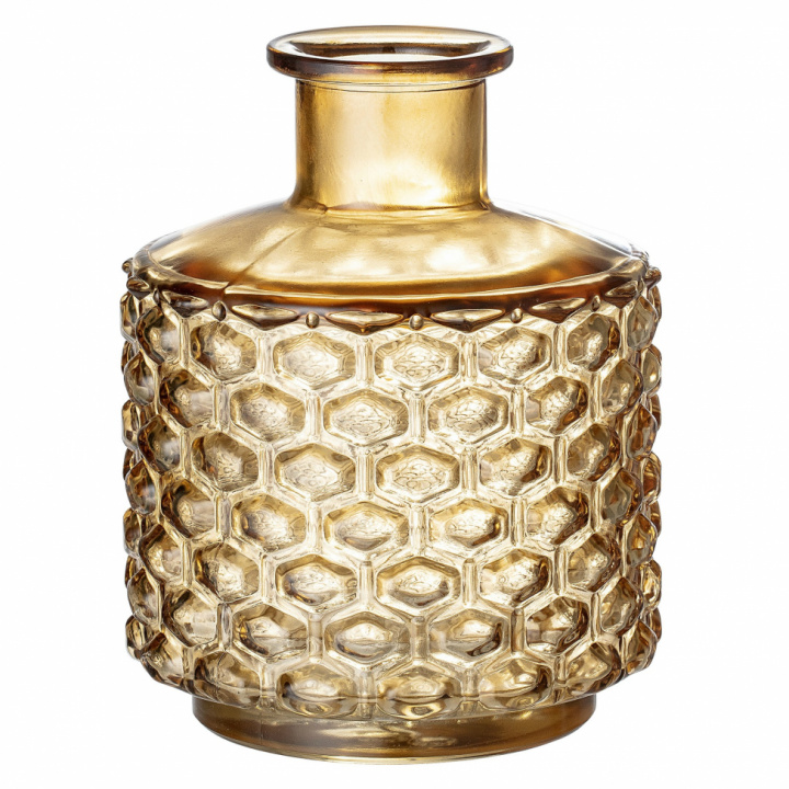 Vas 'Retro' - Braun / Glas - Bloomingville