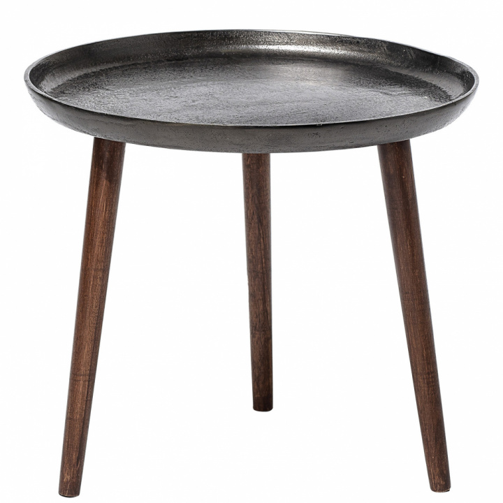 Couchtisch 'Cone' - Schwarz / Aluminium - Bloomingville