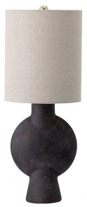 Tischlampe \'Sergio\' - Braun/Terrakotta