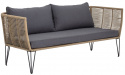 Sofa \'Mundo\' - Natur/Grau