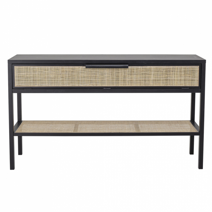 Beistelltisch - Rattan / schwarz in der Gruppe Möbel / Tische / Beistelltisch bei Reforma (82048583)