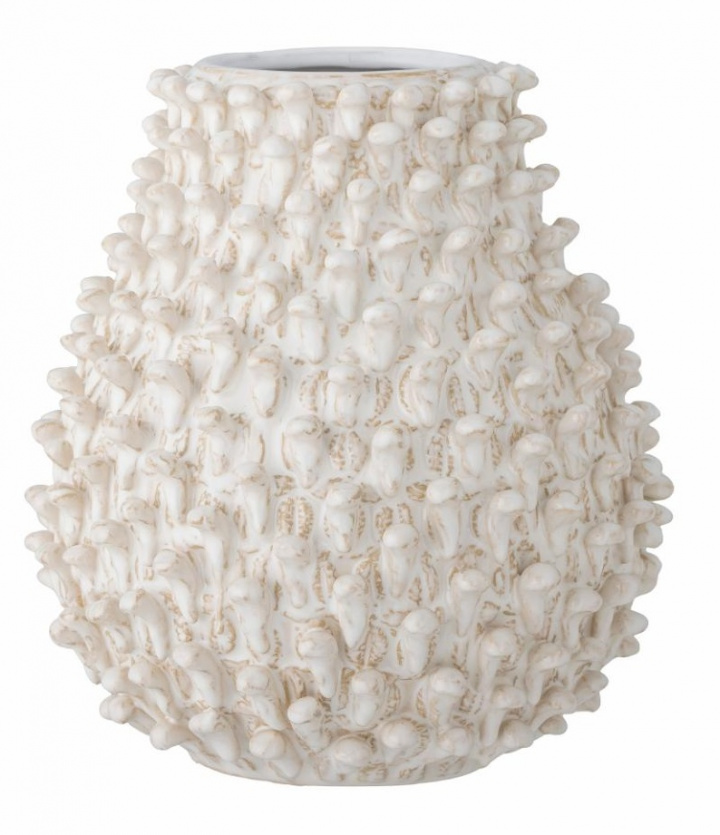 Vase \'Spikey\' - Beige in der Gruppe ZIMMER / Wohnzimmer / Vasen bei Reforma (82060361)