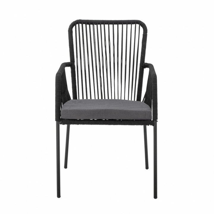Gartenstuhl \'Santino\' - Schwarz/Metall in der Gruppe Möbel / Gartenmöbel / Gartenstühle bei Reforma (82064100)