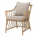 Lounge-Sessel \'Belluce\' - Natur/Rattan