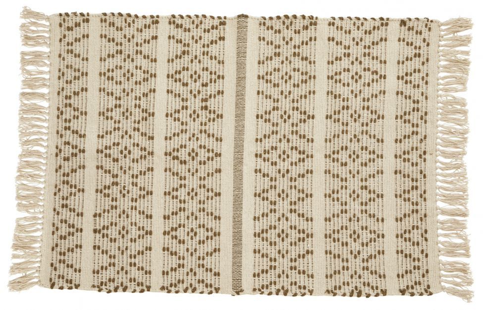 Teppich \'JOY\' - Wei/Braun