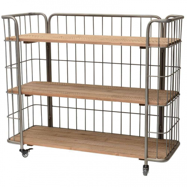 Regal mit Rädern - Industriestil - Ib Laursen