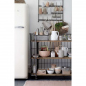 Regale mit Rädern - Industriestil