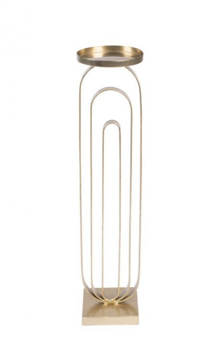 Kerzenhalter \'Proa\' - Gold L in der Gruppe DEKORATION / Dekoration / Vasen bei Reforma (8300012)