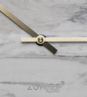 Uhr - Marmor und Gold